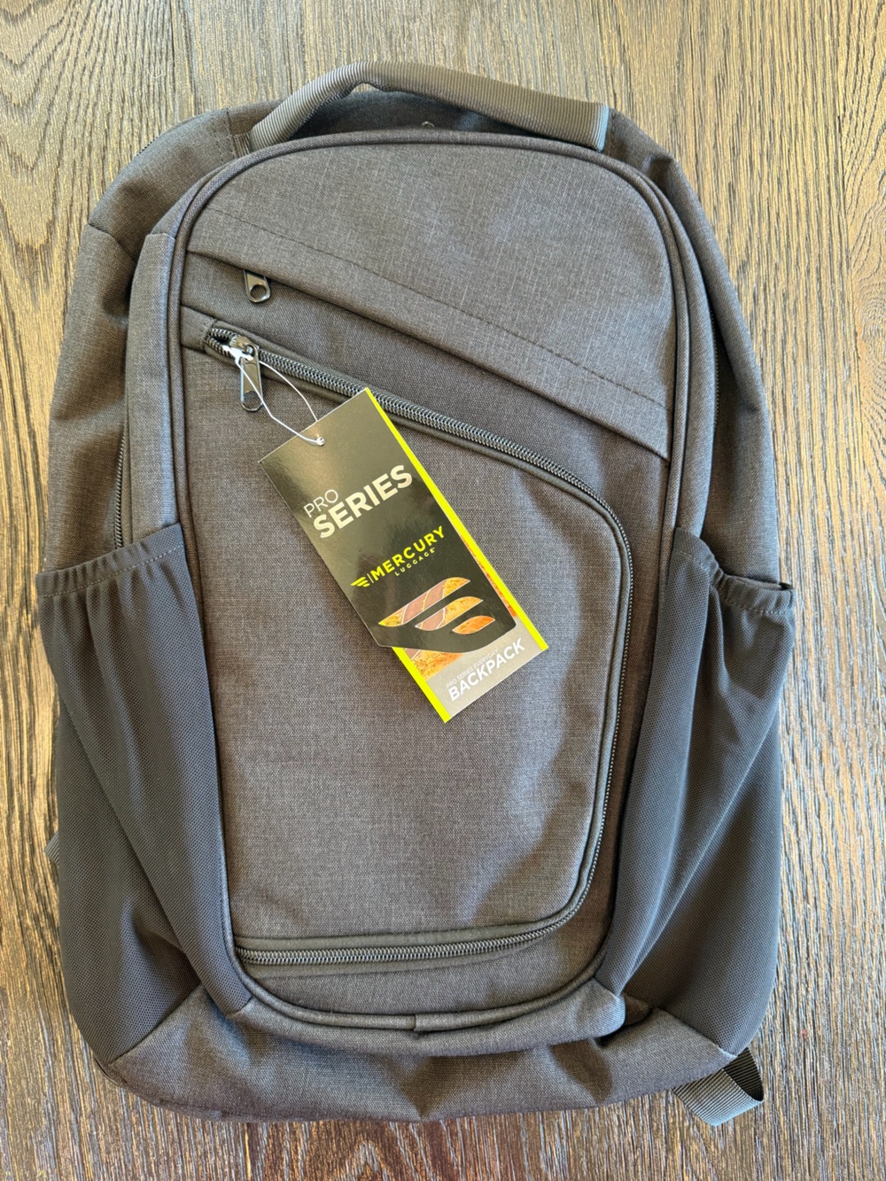 Mercury Luggage Pro Series Tactical Backpack Gray 19"-22" Adjustable